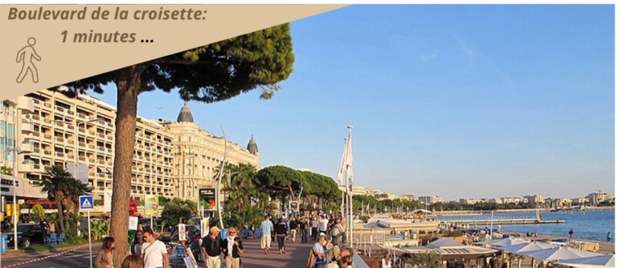 F3 Notre-Dame , Hypercentre A 2 Minute Du Palais Des Congres Apartman Cannes Kültér fotó
