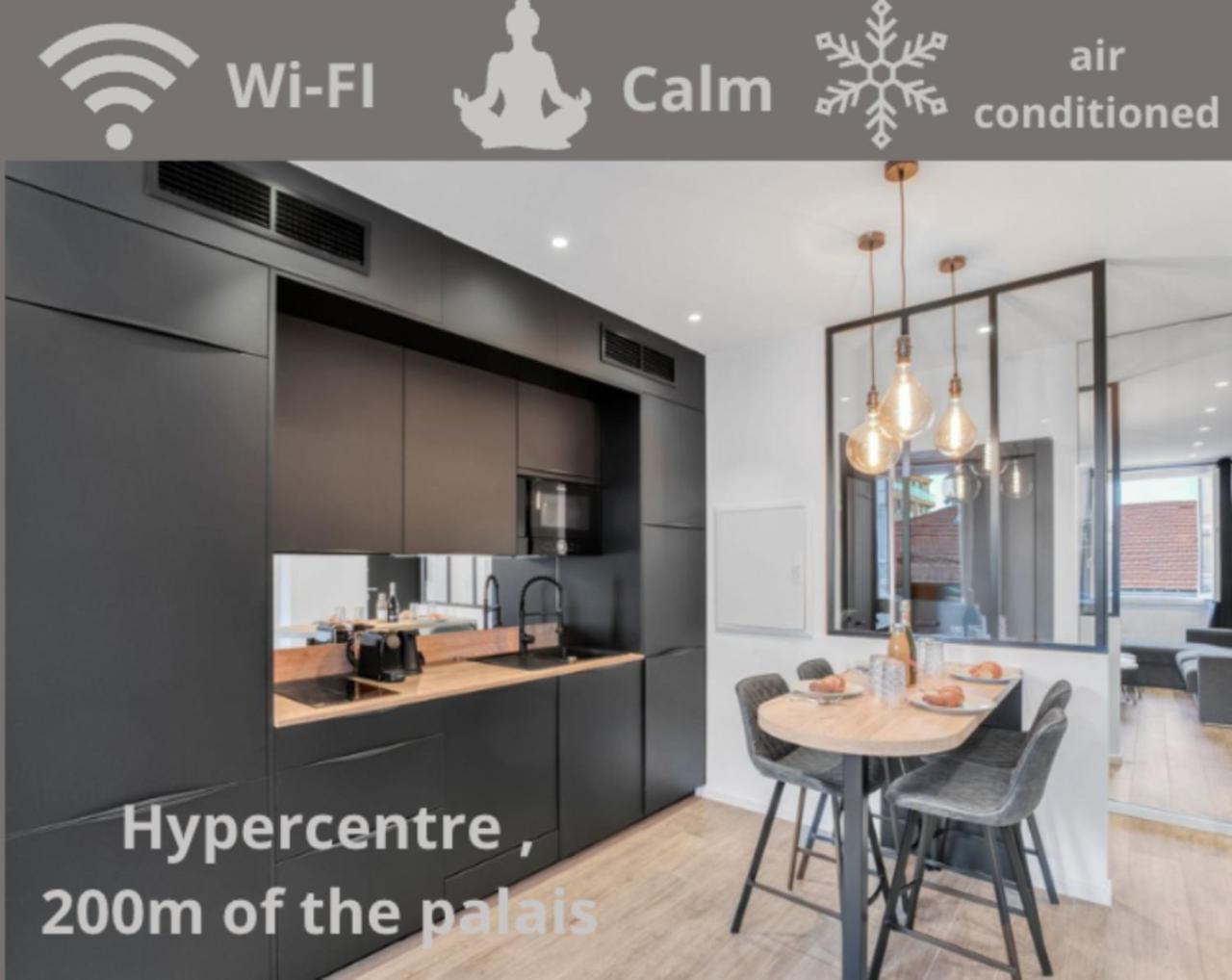 F3 Notre-Dame , Hypercentre A 2 Minute Du Palais Des Congres Apartman Cannes Kültér fotó